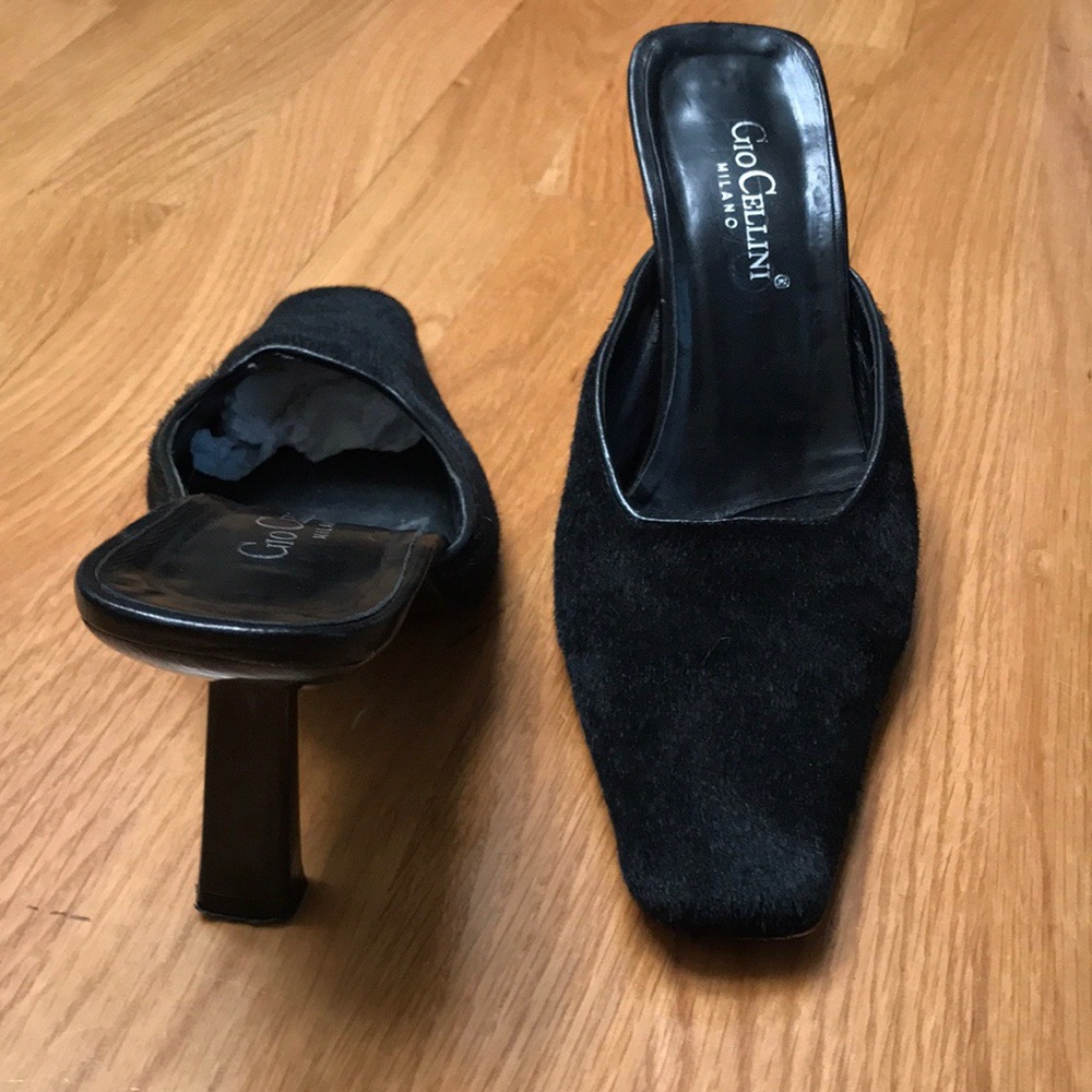 🔥SALE! Gio Cellini Milano cow furry leather shoes